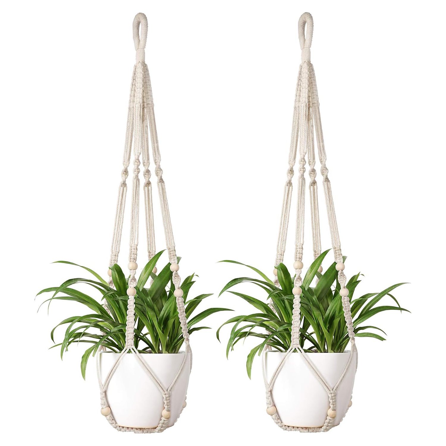 handmade macrame bohemian hanging indoor outdoor planters manufacturer, Supplier and exporter